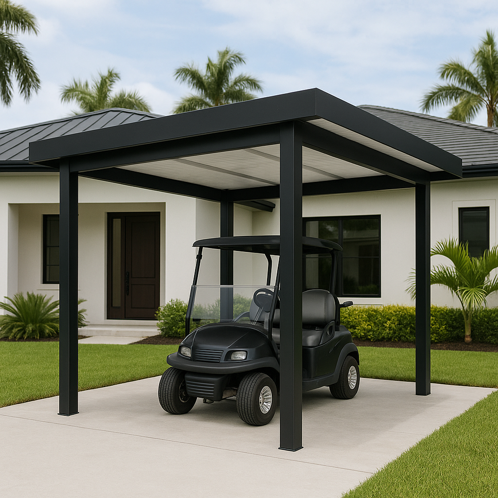 Aluminum Carport Kit (10' x 14')