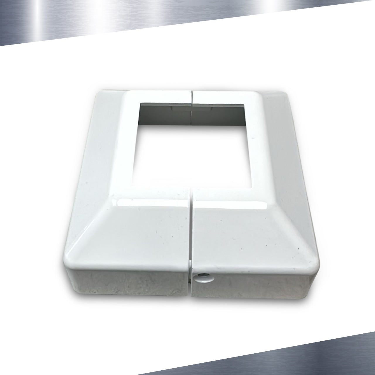 2" x 2" Cover Plate White