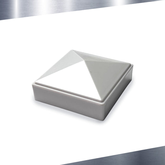 Plastic Pyramid Post Cap 2 1/2" x 2 1/2"