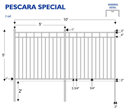 Aluminum Pool Fence