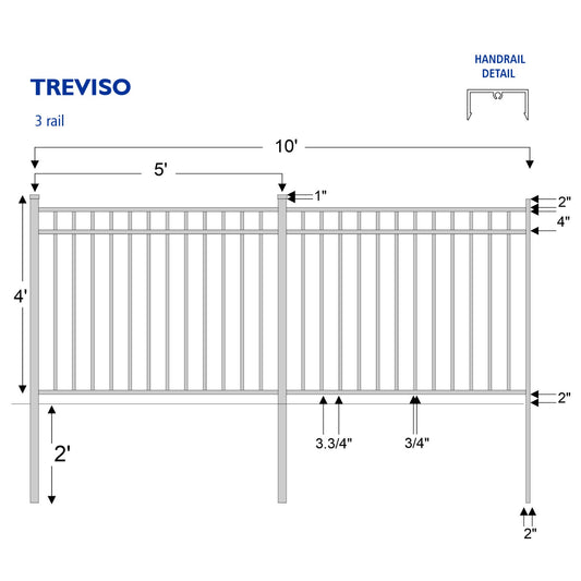 Treviso 3 Rail