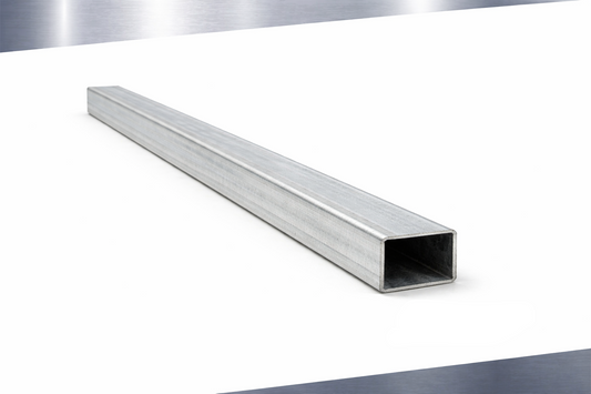 Galvanize Metal Rail 1" x 2" x 24'