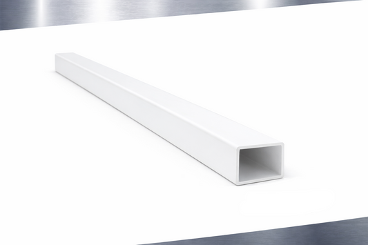 Galvanize Metal Rail 1" x 2" x 24'