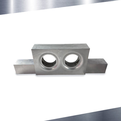 Aluminum Yale Double Lock Box