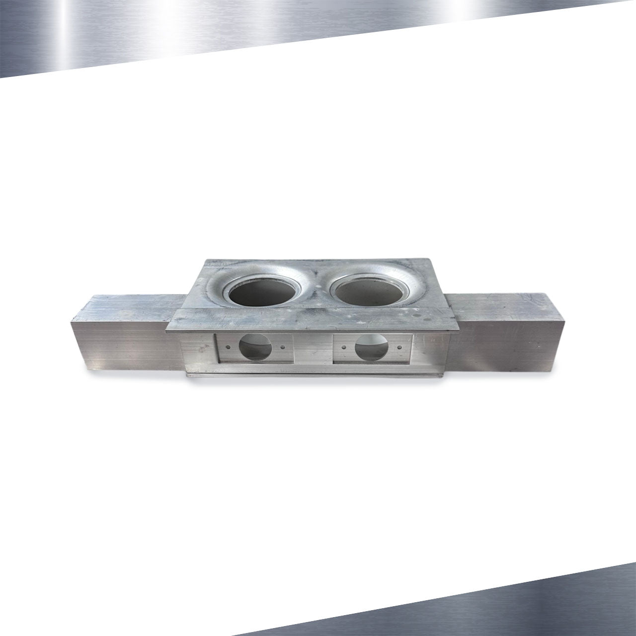 Aluminum Yale Double Lock Box