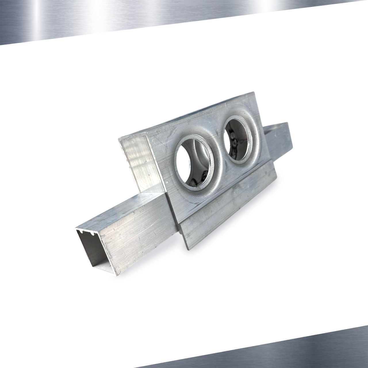 Aluminum Yale Double Lock Box