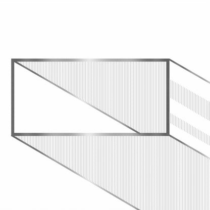 Painted Aluminum Rectangular Tubes