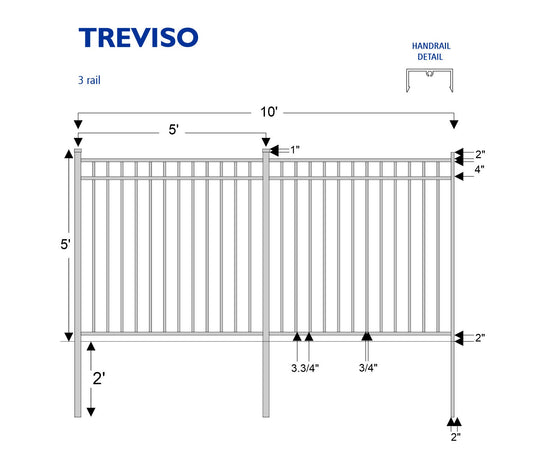 Treviso 3 Rail
