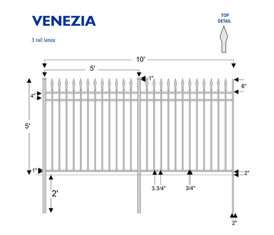 Venezia 3 Rial Lanza
