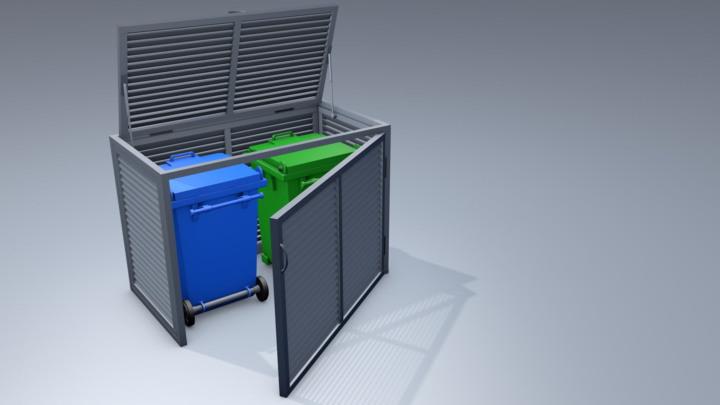 Louver Z - Aluminum Enclosures
