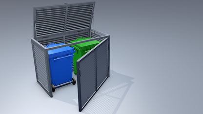 Louver Z - Aluminum Enclosures